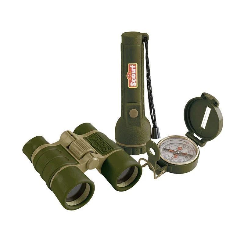 Scout Entdecker-Set mit Kompass Taschenlampe und Fernglas, Zustand: Neu - Bild 1 von 1