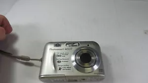 HP Photosmart M537 Digitalkamera 6.0 MP silber - getestet & funktionsfähig siehe Bilder - Bild 1 von 6