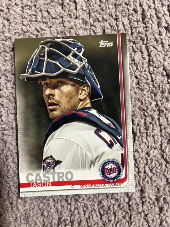 2019 Topps Series 2 Base #406 Jason Castro Minnesota Twins - Image 1 of 1
