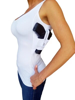 Concealed Carry Tank Top - Secure Undershirt Gun Holster Tactical & Everyday Use - Image 1 of 4