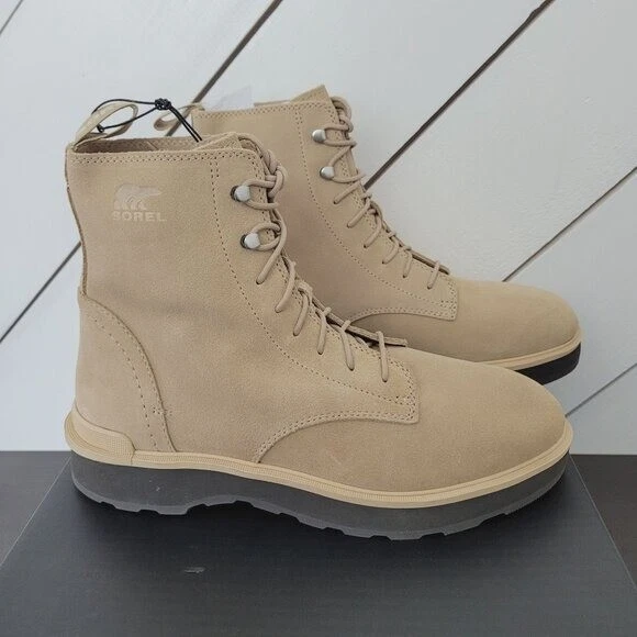 Sorel Women's Beige Hi-Line Heel Chelsea Booties Shoes Size 9