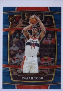 2021-22 Select Blue #63 Isaiah Todd RC - Washington Wizards - Picture 1 of 2