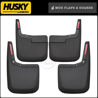 Guardabarros delanteros y traseros Husky Liner para Ford F-150 2015-2020 sin guardabarros original Foto 1 de 4