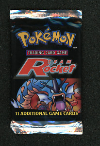 Pokemon PUSTY Rocket Unlimited Booster Pack Wrapper Ultra rzadki WOTC #2