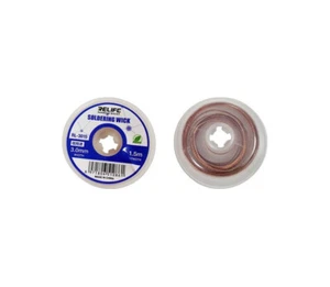 RELIFE RL-3015 FILO INTRECCIATO TRECCIA DISSALDANTE IN RAME 3mm 1.5m - Imagen 1 de 1