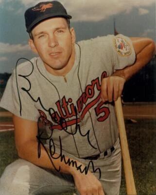 Original 8x10 Autograph PSA/DNA of Brooks Robinson HOF of the Orioles, #11 - Image 1 of 3