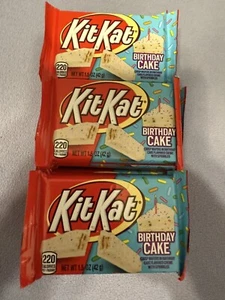 23 Kit Kat Geburtstagskuchen aromatisiert - LIMITIERTE AUFLAGE 1,5 Unzen - Bild 1 von 2