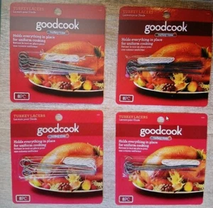Lote de 4 - 8 Paquete Goodcook Turkey Time Lacers Bradshaw International 32 Total - Imagen 1 de 3