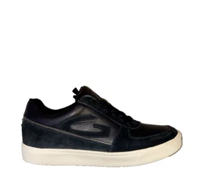 ALBERTO GUARDIANI Sneakers Uomo Man size Eu 42 blu scamosciato AG1 - Picture 1 of 10