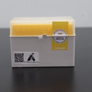Gilson Capillary and Pistons tips CP25 25 ul 96 Per Box Brand New! - Picture 1 of 3