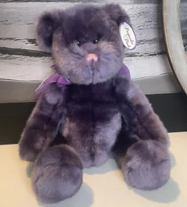 Progressiver Plüschtier Neu mit Etikett lila Teddybär "Josie" Stofftier 15 Zoll - Bild 1 von 8