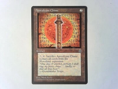 Apocalypse Chime	 Homelands #2 - Magic the Gathering  Mtg Artifact - Image 1 of 2