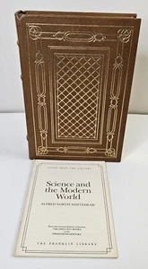 Science and the Modern World Alfred Whitehead Franklin Library Leather HB 1st Ed - Picture 1 of 6
