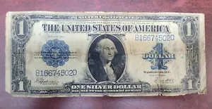 1923 $1 Horse Blanket Silver Certificate - Picture 1 of 3