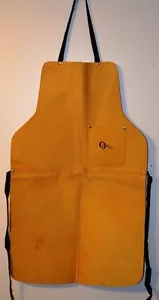 33" hochwertige, strapazierfähige Spaltleder Schweißen Latzschürze mit Tasche-neu - Bild 1 von 1