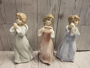 3 Formalitäten, Brüder Baum, Porzellan musikalische Engel Figuren - Bild 1 von 5