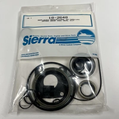Sierra 18-2648 Kit de sellado HSG de engranaje superior para Mercury Marine Mercruiser 26-32511A1 Foto 1 de 4