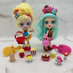 Shopkins Shoppies Puppen Konvolut Popette Peppa neuwertig Zubehör Figuren plus Extras - Bild 1 von 17