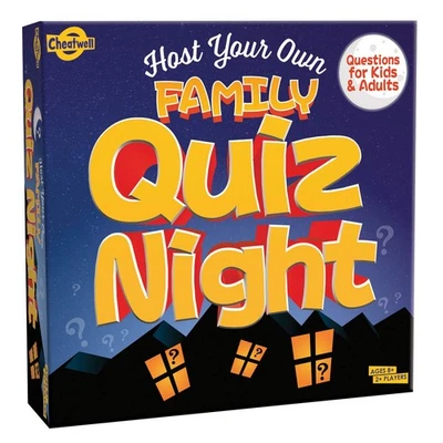 Cheatwell Games Family Quiz Night - Trivia Board Game – Quiz Game for Kids and A - Imagen 1 de 4