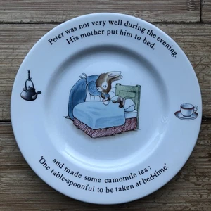 Vintage Wedgwood Peter Rabbit Teller 7" Durchmesser - Bild 1 von 2