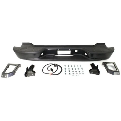 Step Bumper For Chevrolet Tahoe 2000-2006 Rear Black - Image 1 of 4