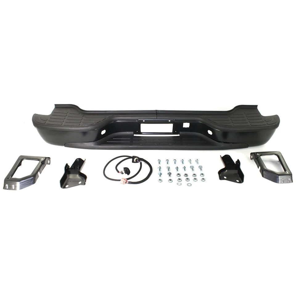 Step Bumper For Chevrolet Tahoe 2000-2006 Rear Black - Image 1 of 4
