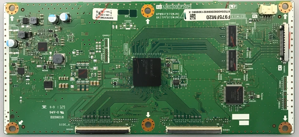 DUNTKF975FM20, DUNTKF975WE14, QPWBXF975WJN1, LCMX02-1200HC, 25P80VP, LC-70LE650U - Image 1 of 4