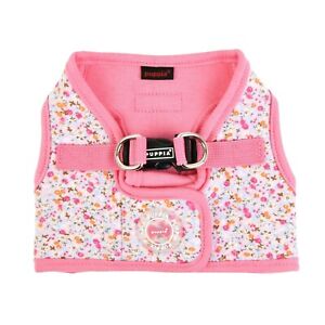 Puppia®  Dog Puppy Harness Vest  Wildflower  Flower Pink   S M  L  XL