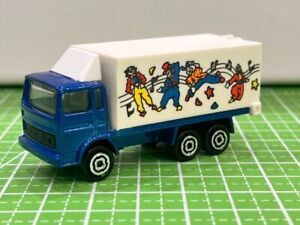 Majorette Renault Blue Delivery Truck Series 200 1:100 HTF 1997 Mint Condition