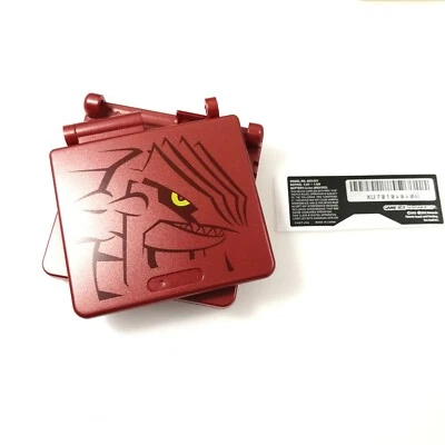 Red W/Pattern Housing Shell Case W/Buttons FOR Gameboy Advance SP GBA SP console - Image 1 of 4