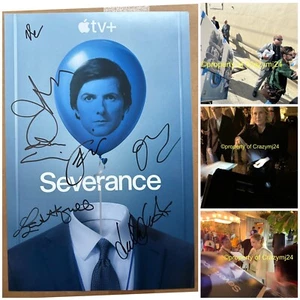 7 Signed Severance Adam Scott Jen Tullock Patricia Arquette Autograph Proof S2 - Picture 1 of 8