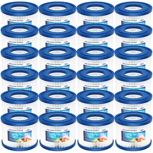 24 Pack Type VI Hot Tub SPA Pool Filter Cartridges For Coleman Saluspa Lay-Z-Spa - Picture 1 of 15