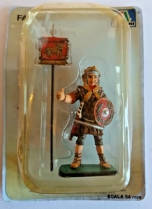 001) ROMA SOLDATINI ROMANI FABBRI - VESSILLIFERO DELL'ESERCITO - I SEC D.C. 54mm - Foto 1 di 1