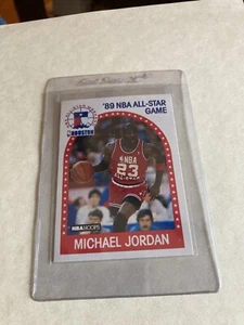 1989 NBA Hoops Michael Jordan Card #21 Mint Original. NBA Basketball. USA Made - Bild 1 von 2