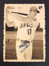 ⚾️Shohei Ohtani 2018 Topps Heritage High # 1969 Deckle Edge SP RC Angels NRMT🔥