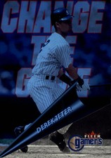 2000 (YANKEES) Fleer Gamers Change the Game #CG4 Derek Jeter