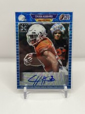 2021 Leaf Pro Set Metal CHUBA HUBBARD 1989 XRC Blue Wave Autograph AUTO RC /50