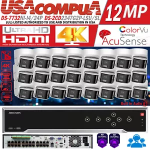 Hikvision 8K 32MP 32CH CCTV Security IP Camera System 4MP Panoramic lot - Picture 1 of 18