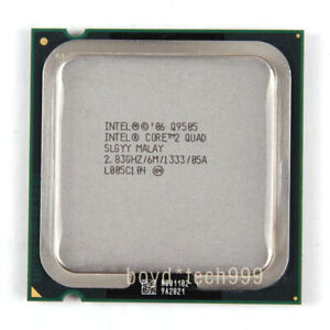 Intel CORE 2 QUAD Q9505 PROCESSOR 2.83GHZ/1333（SLGYY）LGA 775/Socket T CPU