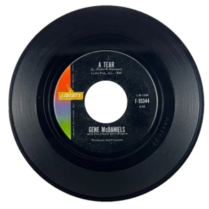 Gene McDaniels - A Tear / She's Come Back - Picture 1 of 3