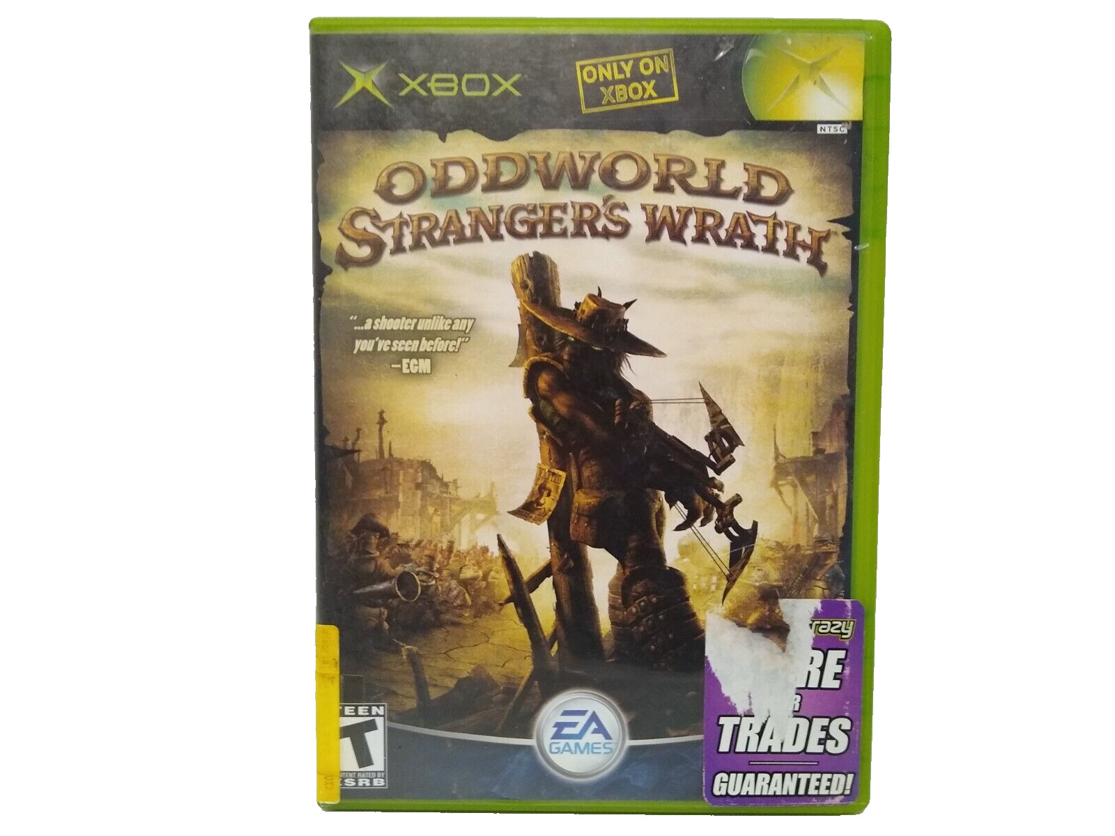 ODDWORLD: STRANGER'S WRATH Xbox game Complete CIB Tested & Works