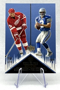 2003 Upper Deck Keys to the City #K9 Steve Yzerman / Joey Harrington - Picture 1 of 2