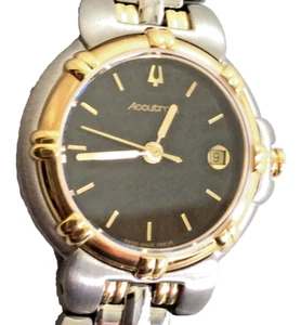 Sti-bulova Accutron Swiss ladies casual watch stainless steel - Picture 1 of 3