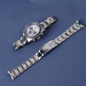 21mm Srebrny stalowy pasek do zegarka Bransoletka Zapięcie ostrygowe do Seiko PROSPEX SSC911P1