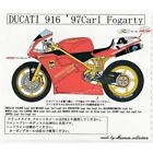 Museum collection 1/12 Ducati 916'97 Carl Fogerty Decal & carbon decal JP 9919