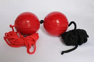2 x Cricket Hanging Ball with Reaction String Soft and Hard Ball Each NEW - Picture 1 of 3