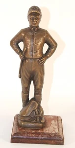 Monmouth Park Racetrack Jockey Signed K. Smykal • Central Die & Casting Mfg Co. - Picture 1 of 3