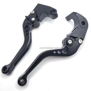 Short Black Clutch & Brake Lever - Triumph Speed Triple 2008-2010 - Picture 1 of 5