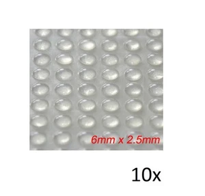 10 Füßen Silikon Klebstoffe 3M 6mmx2.5mm Kautschuken Schutz Anti Beulen Kratzer - Bild 1 von 1