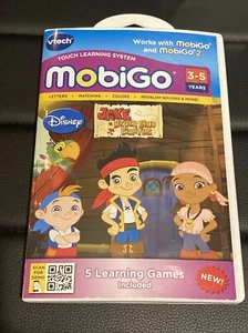 Vtech Mobigo Games Disney Jake & The Neverland Pirates Age 3-5 - Picture 1 of 3